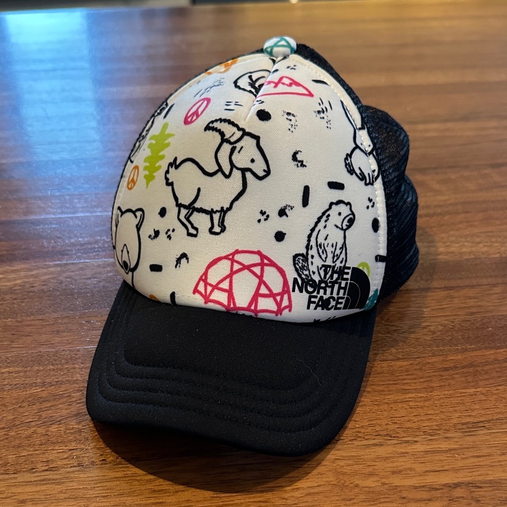 The North Face Littles Toddler Trucker Hat - Critter Camp Print